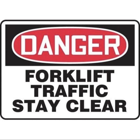Accuform OSHA DANGER Safety Sign FORKLIFT MVHR013XP MVHR013XP